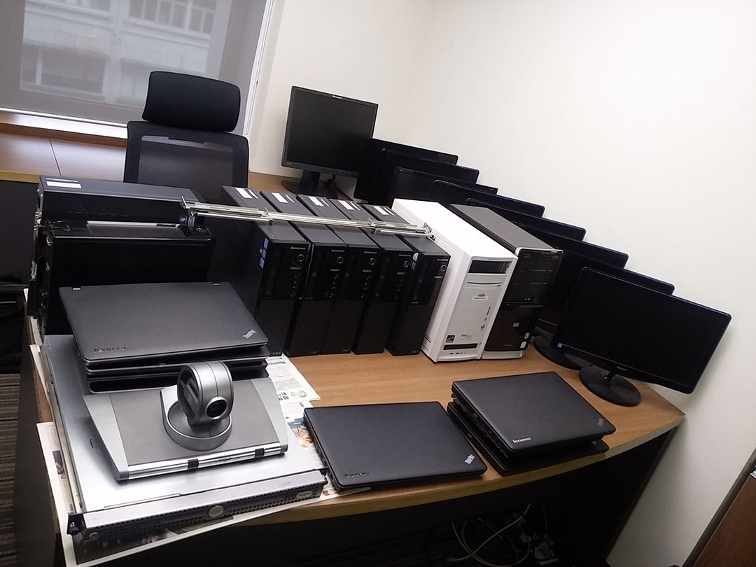 捐贈新一批電腦